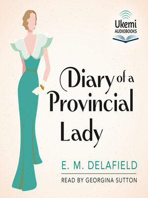 cover image of The Diary of a Provincial Lady